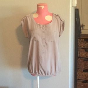 Loft Beige Blouse